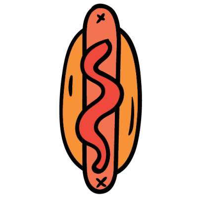 Basic Vocabulary Food Pictionary Hot Dog