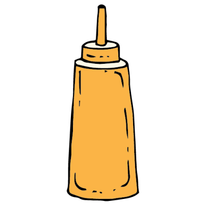 Intermediate English Vocabulary Food Pictionary Mustard